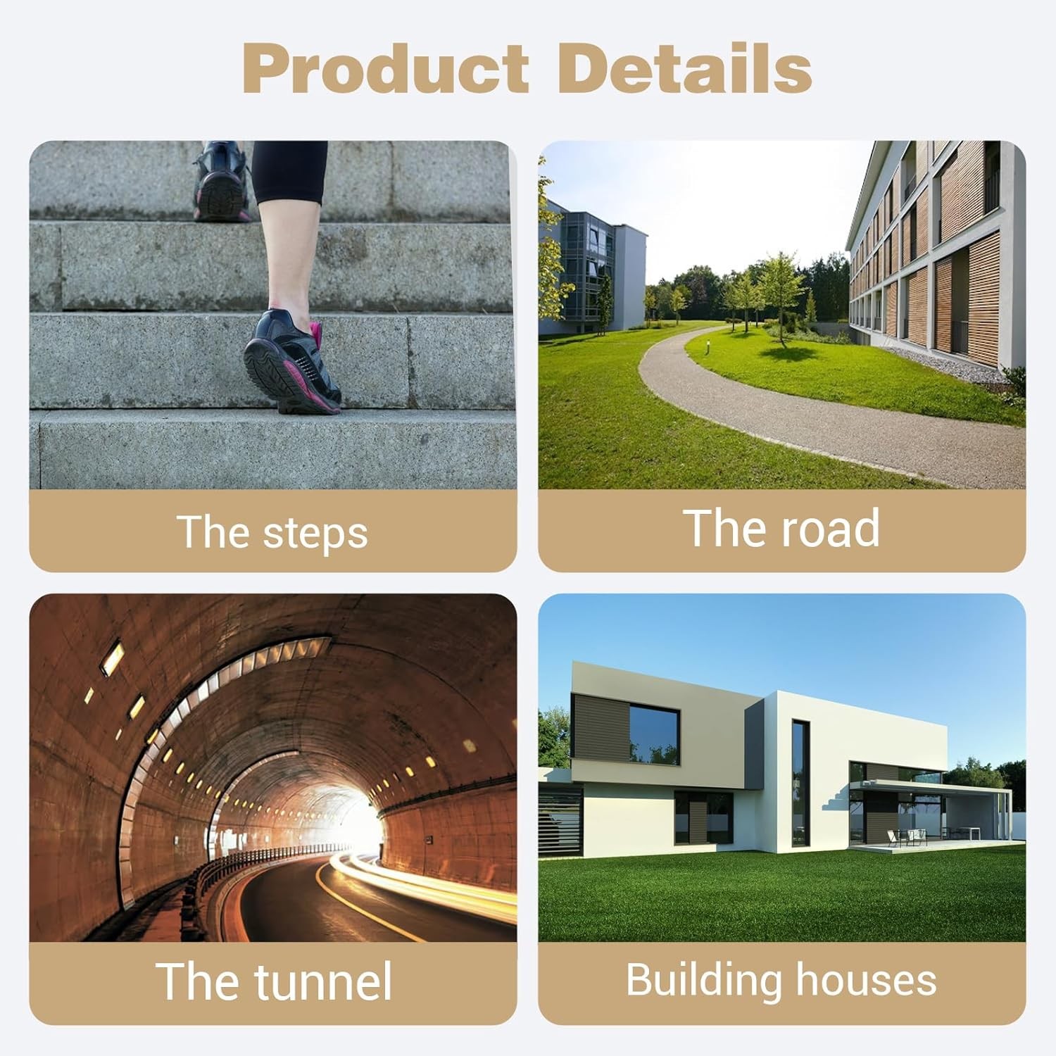 2 Pack Fiberglass for Concrete Cement Fiber Additive, Mortar Anti white