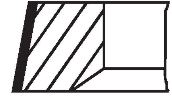 For Mahle 033 40 N0 Piston Ring Set