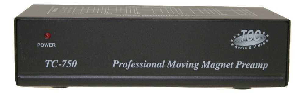 TCC TC-750 Phono Preamp; Black finish version!