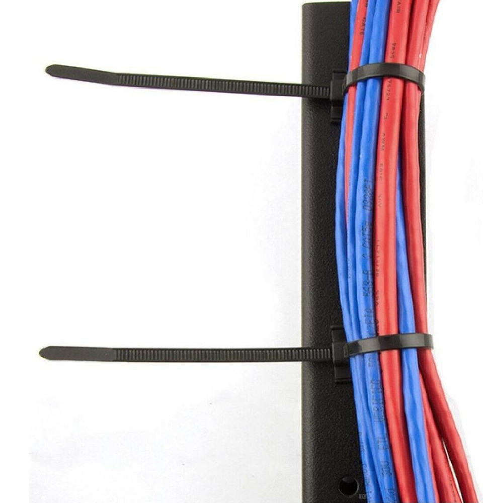Pressure Bracket Cable Ties Winged / Car Chassis Nylon Zip Tie