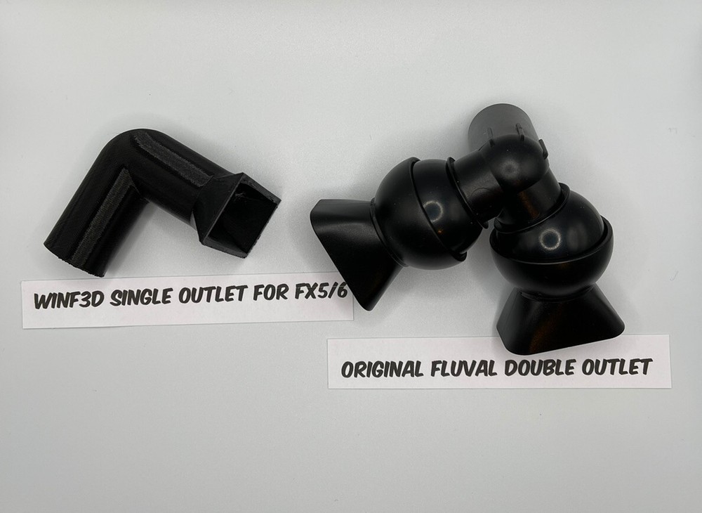 Single Output Nozzle / Outflow Outlet For Fluval FX5 FX6 External Filter Systems