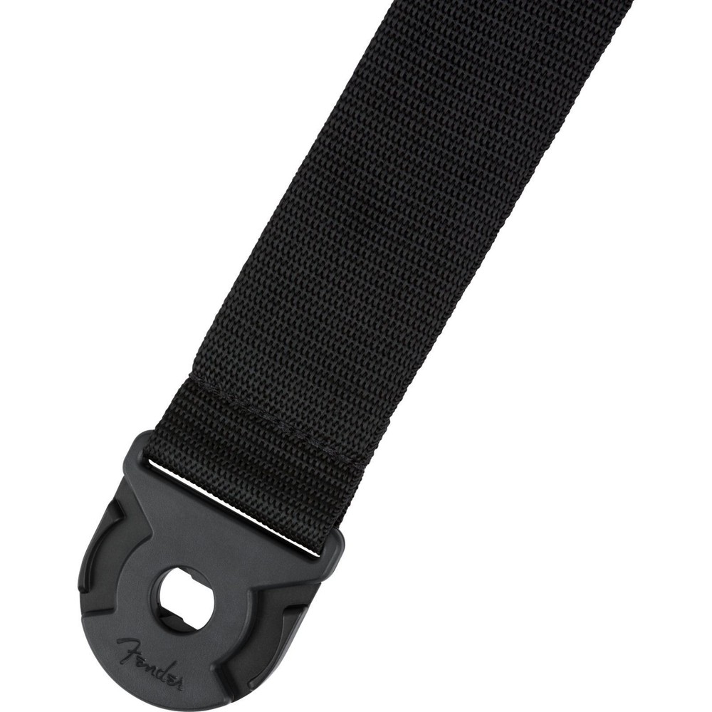 Fender Quick Grip Locking Ends Guitar Strap, Black Polyester