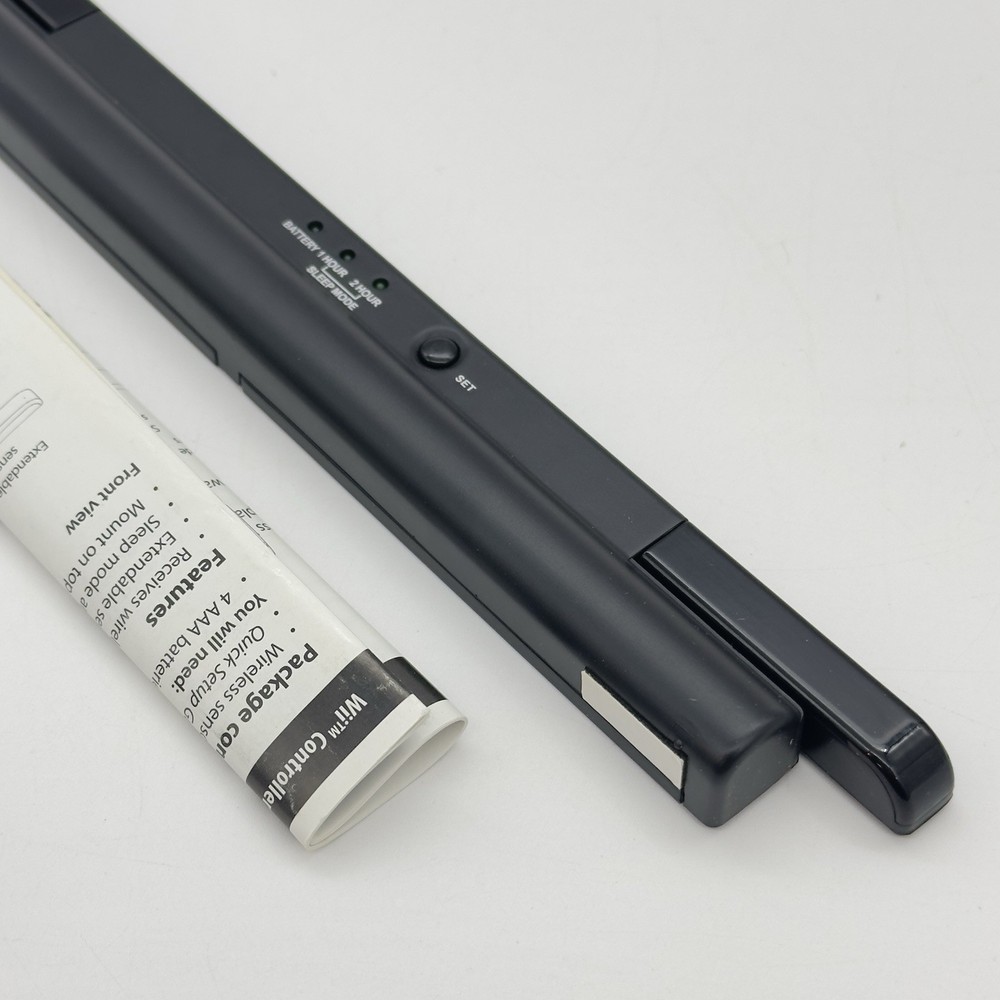 Wii Wireless Sensor Bar by Rocketfish Gaming CLEANED & TESTED Box & Instructions