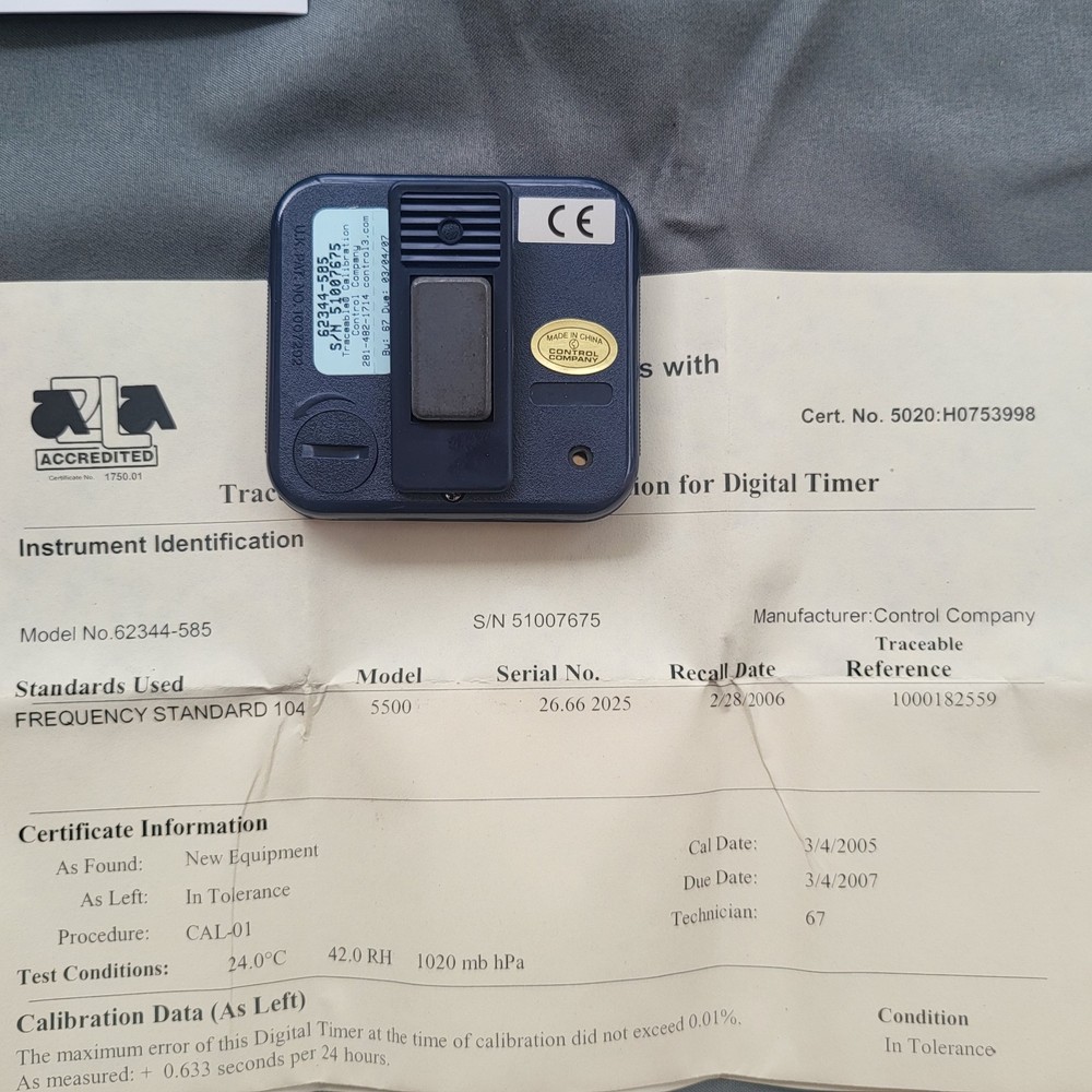 VWR Traceable Digital Timer