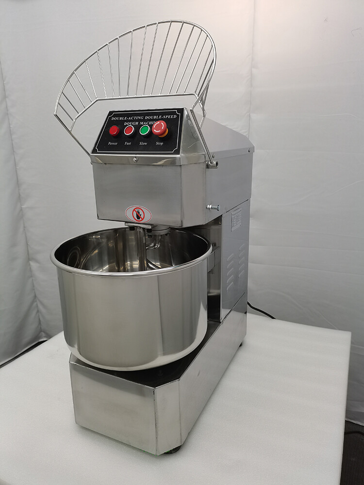 30 QT Electric Commercial Action Double Speed Spiral Dough Mixer Mixing Machine