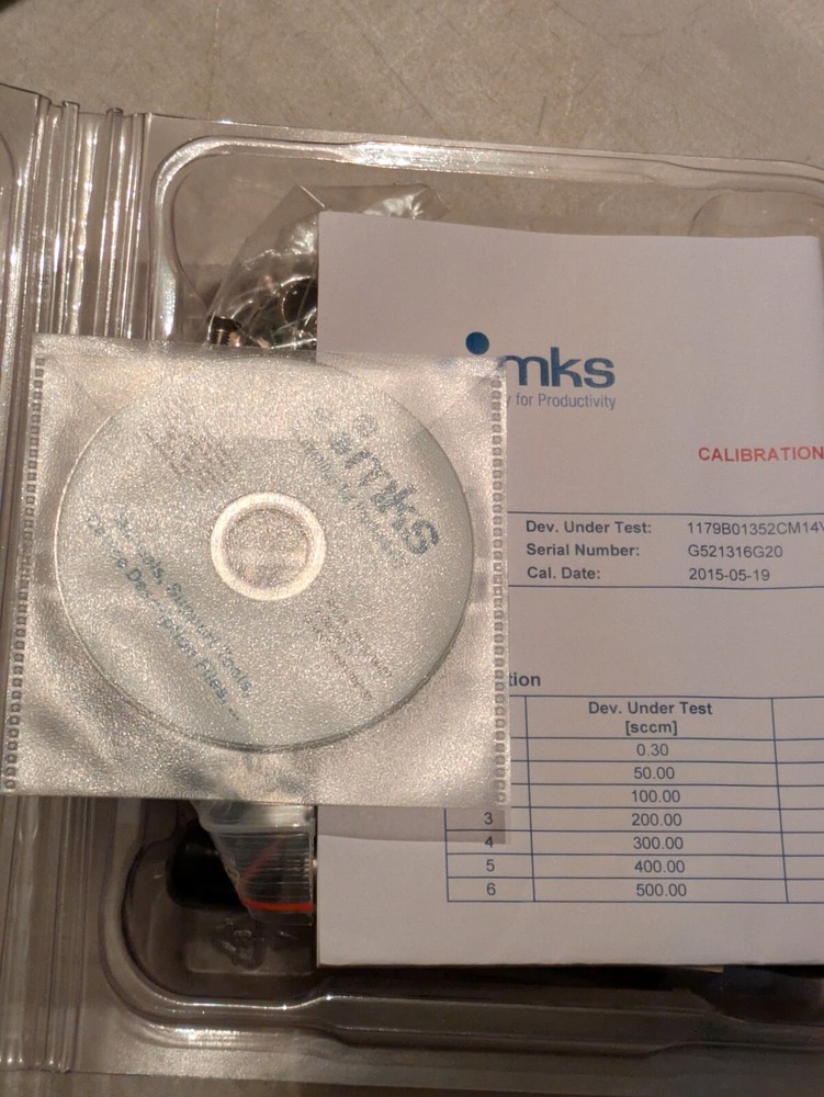MKS Instruments 1179B013520M14V21 Mass Flow Controller New in Original Packaging