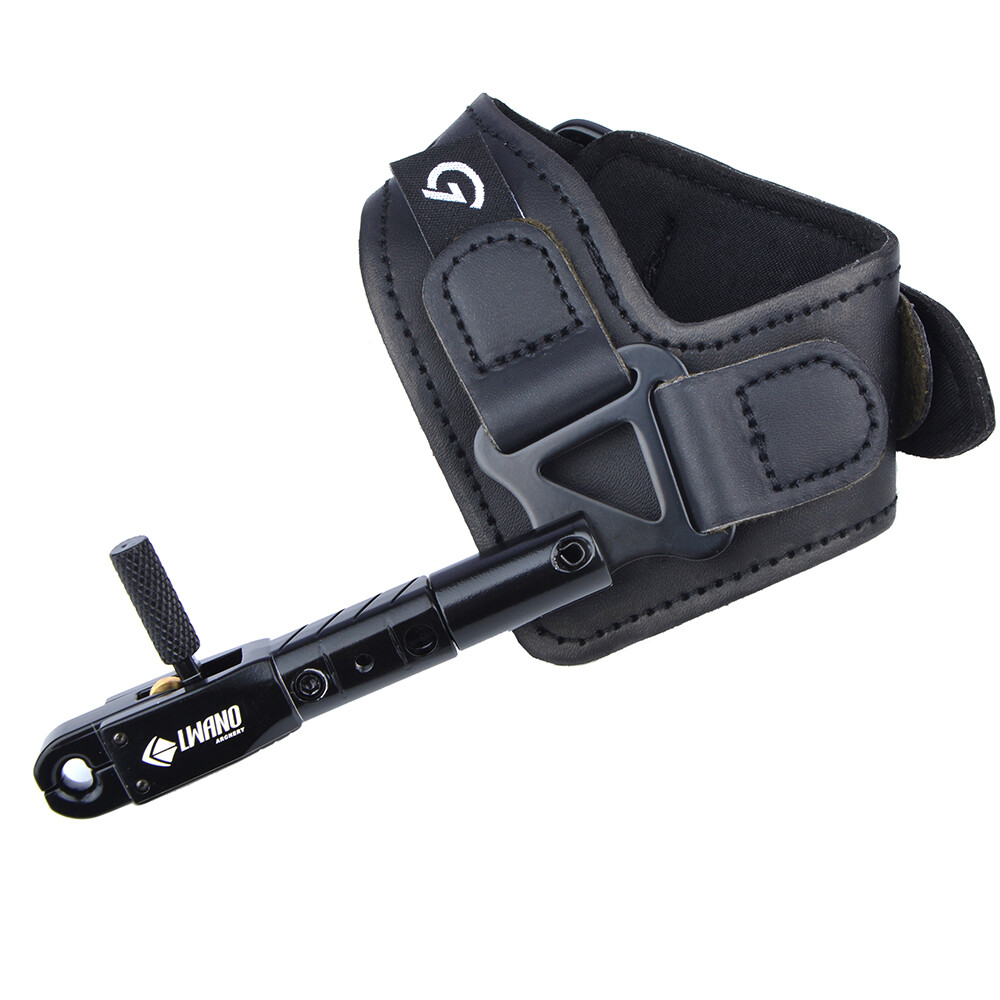 Compound Bow Wrist Caliper Release Aids Strap Trigger Adjustable Hunting
