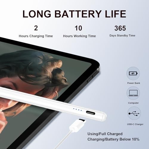 Stylus Pen Android for Samsung Galaxy Tab A9/A9Plus/A8/A8plus/A7/A7lite black
