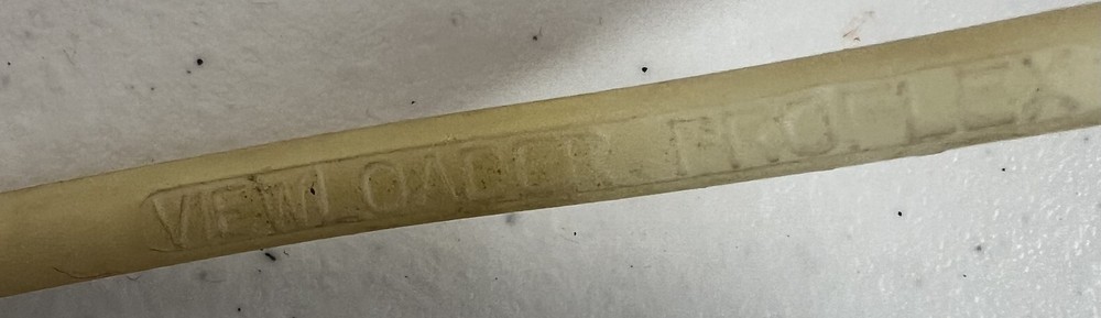 🍀 Flex Paintball Barrel Plug Safety Device Off-White Used 🍀
