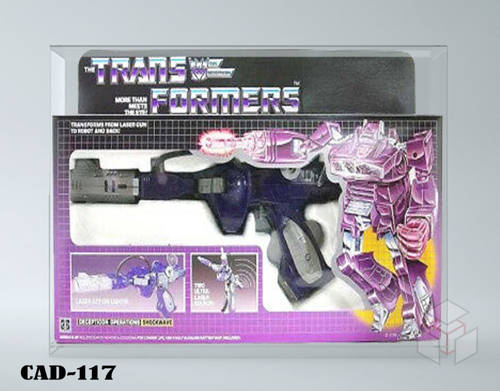 Pre-ORDER Acrylic Display Case Protector for Shockwave Transformers Hasbro G1