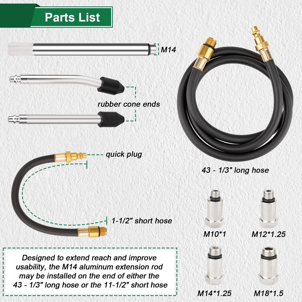Marvelity Cylinder Leak Down Tester Kit, Automotive Engine Compression...