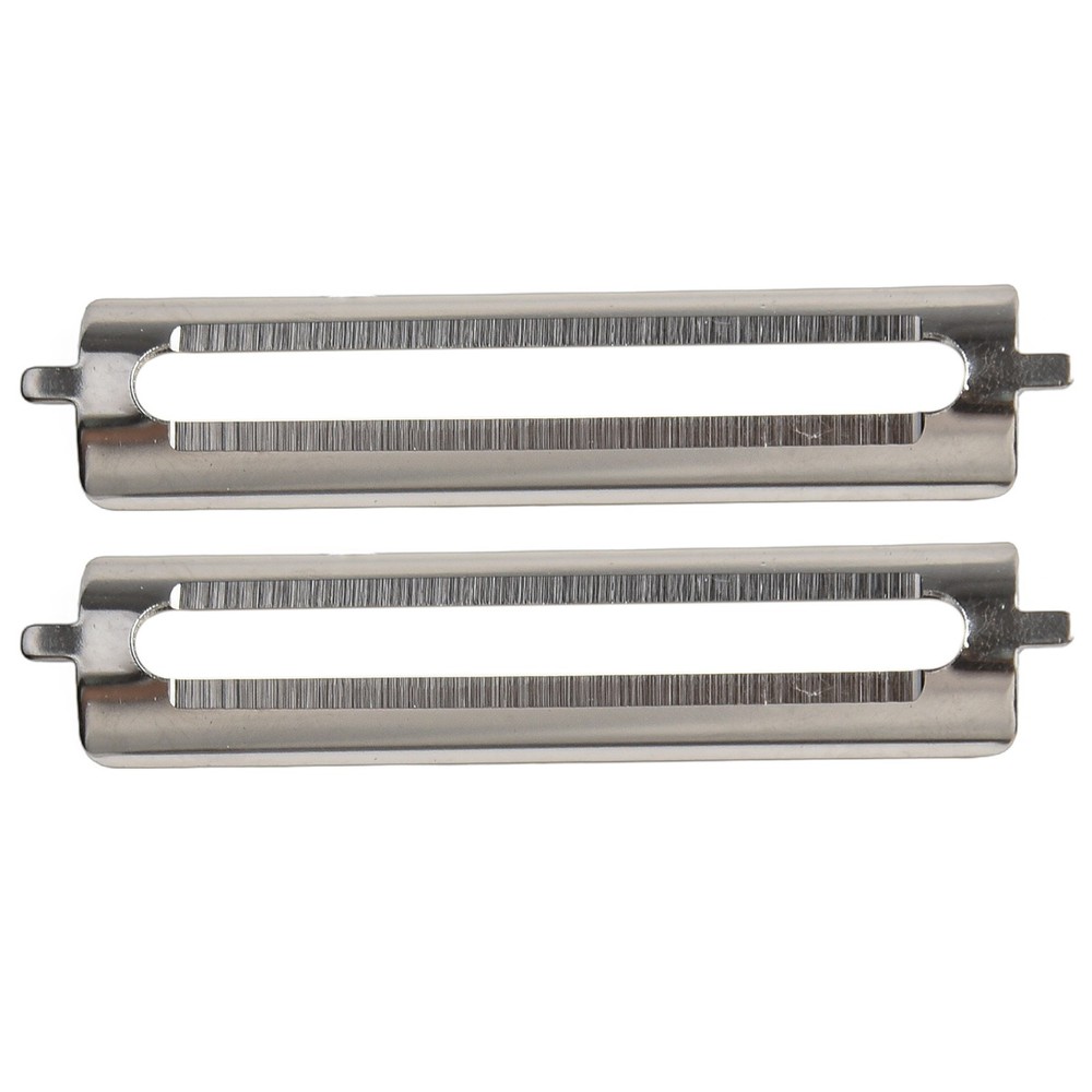 2PCS Stainless Steel Single-sided Flat Blade Multi-functional Peeling Blades