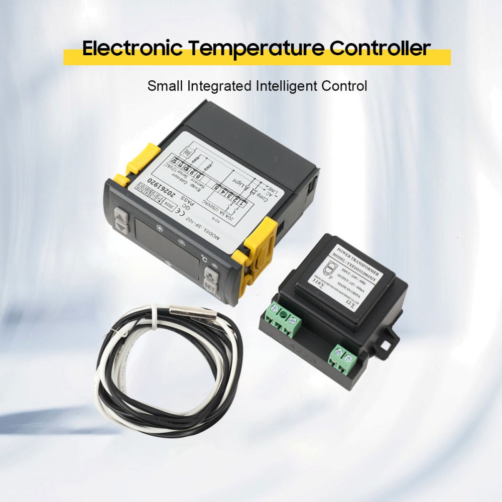 Electronic Temperature Controller SF-102 Digital Display Freezer Thermostat