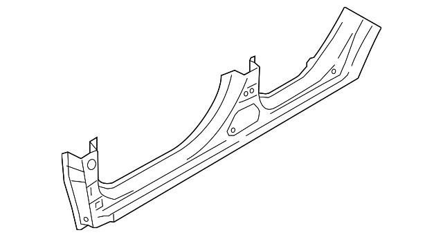 Genuine Mitsubishi Rocker Panel 5253K934