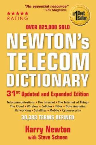 Newton's Telecom Dictionary - Paperback By Newton, Harry - GOOD