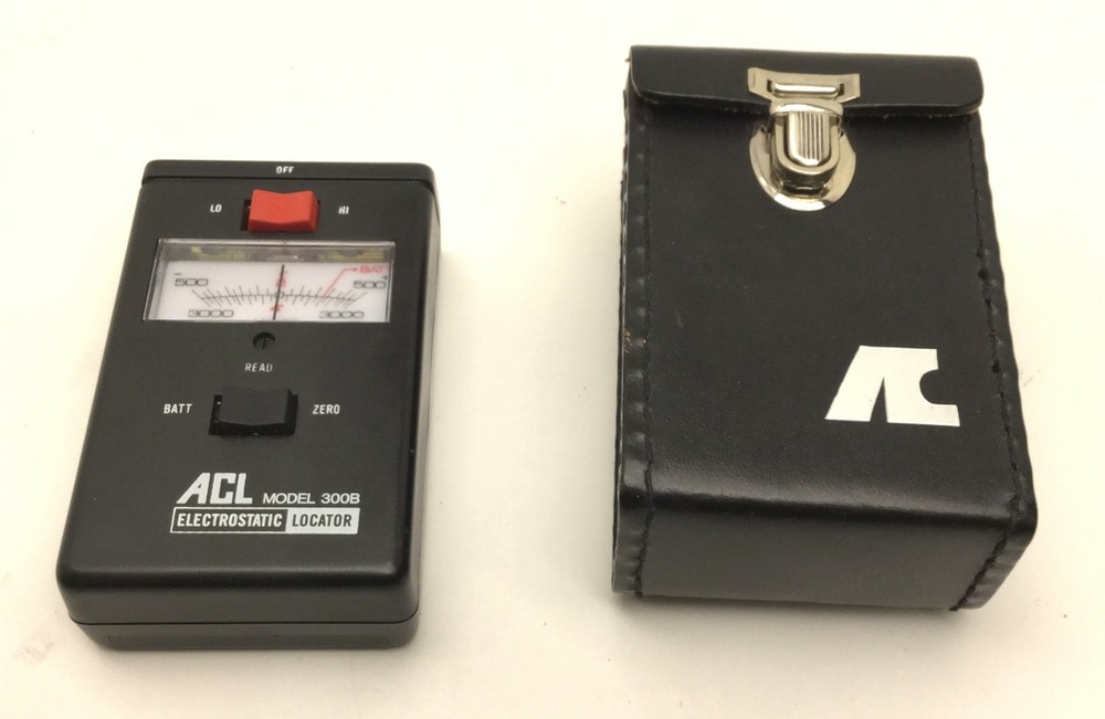 ACL 300B Precision Electrostatic Locator, Range: 1/2"-4", With Leather Case