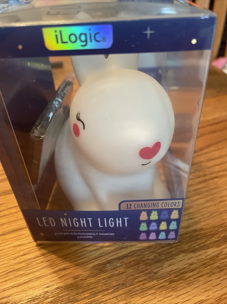 iLogic Led Night Light with 3 Light Modes and 12 changing colors+Remote Control!