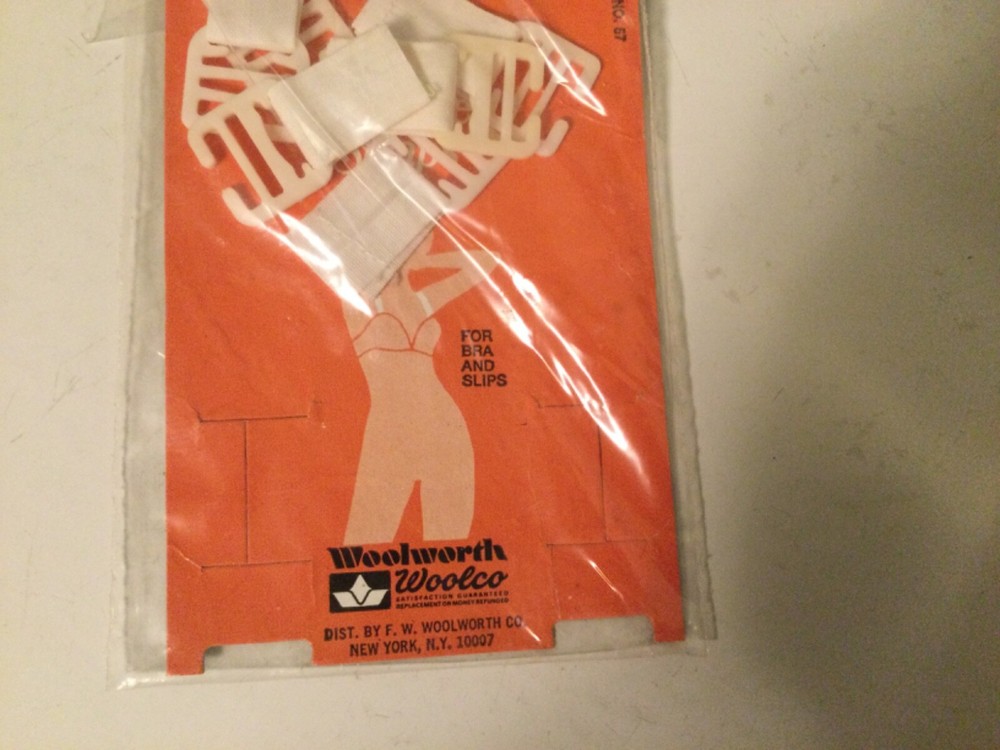 6 pc. Bra Hooks, Bathing Suit, slip shoulder Straps Replacement Primstyle NOS