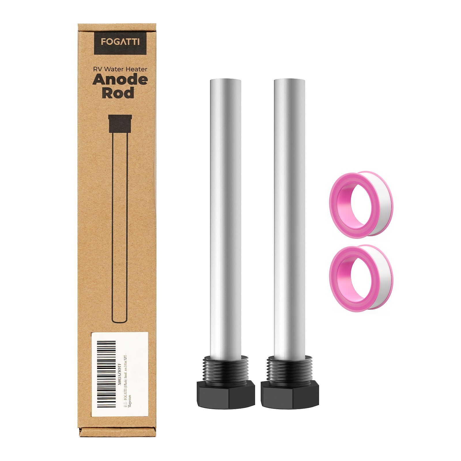 RV Water Heater Magnesium Anode Rod 9.25" inch 3/4" NPT for Suburban SW6DE