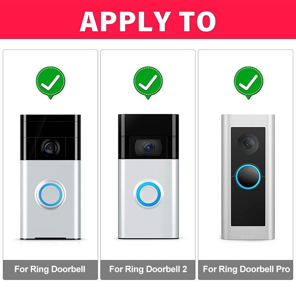 for RING Doorbell Replacement Security Screws & Screwdriver Kit +16 X Screw,