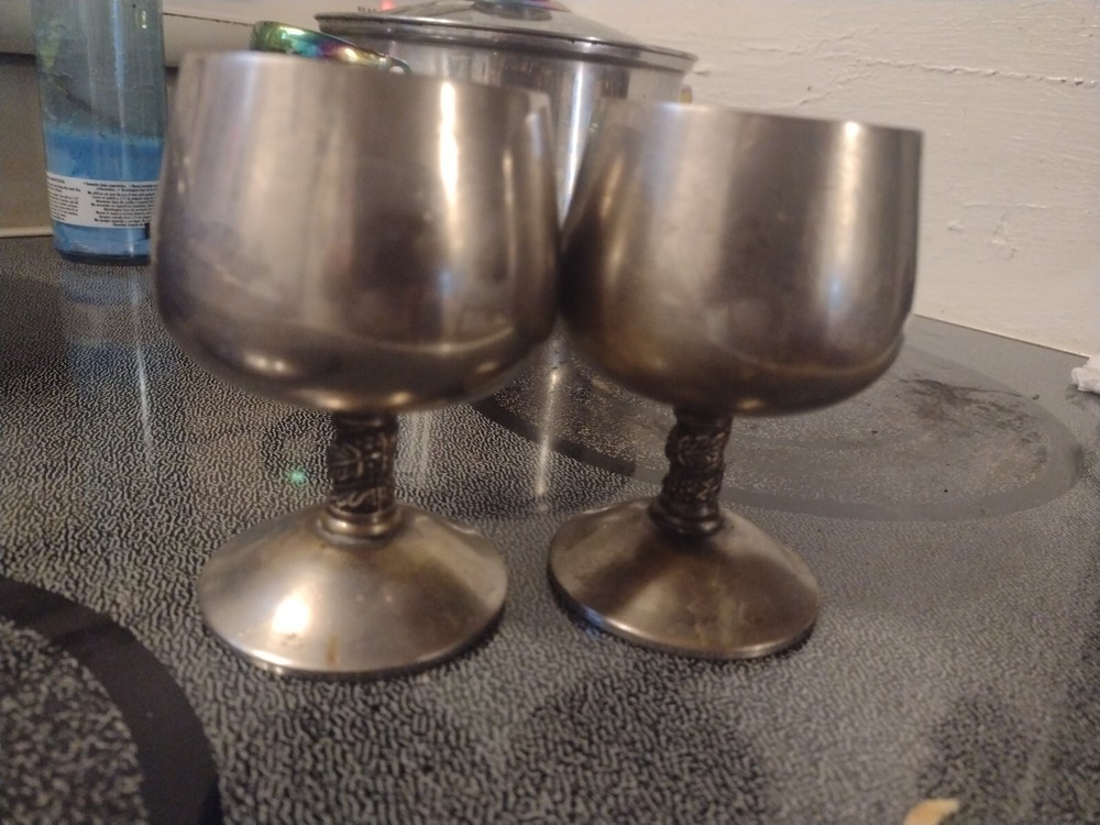 silver cup antique