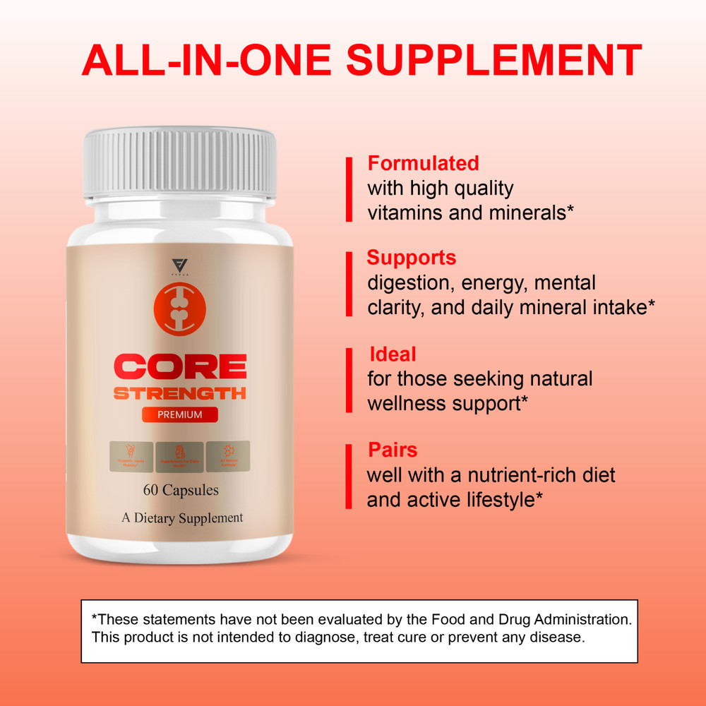 Core Strength Supplement, Core Strength Joint Capsules (60 Capsules)