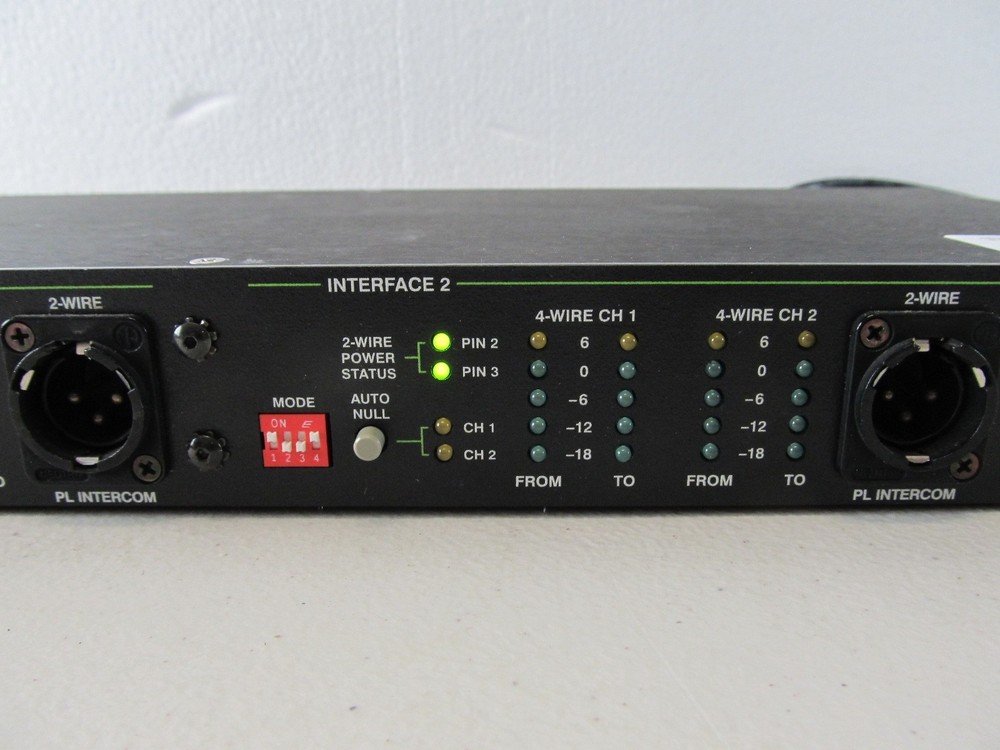 Studio Technologies 47A Interface Intercom Dual 2-Wire to 4-Wire Analog Audio