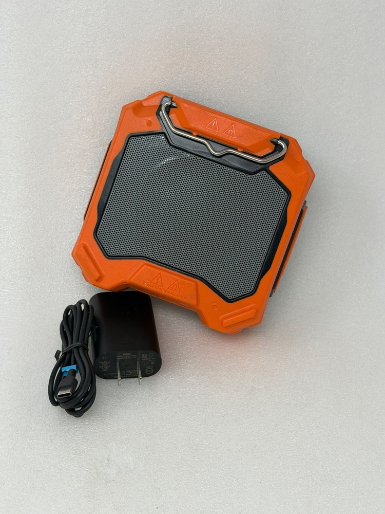 KLEIN TOOLS [AEPJS3] RUGGED PORTABLE WIRELESS BLUETOOTH JOBSITE SPEAKER