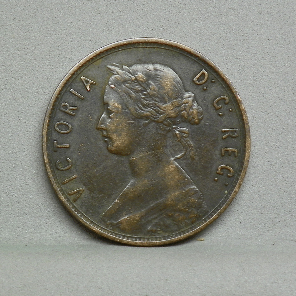 NEWFOUNDLAND 1896 1 CENT, Very Fine (CP-22)