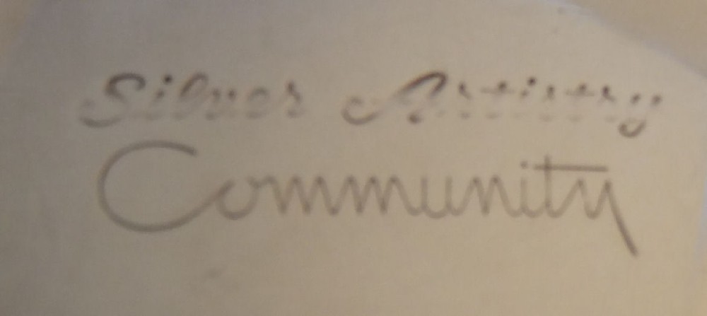 Oneida Community Silverplate SILVER ARTISTRY Creamer Pitcher For Tea Pot Set