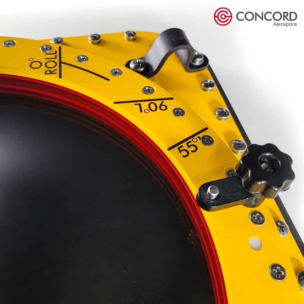 APOLLO COMMAND MODULE HATCH WINDOW - INNER STRUCTURE PICTURE FRAME