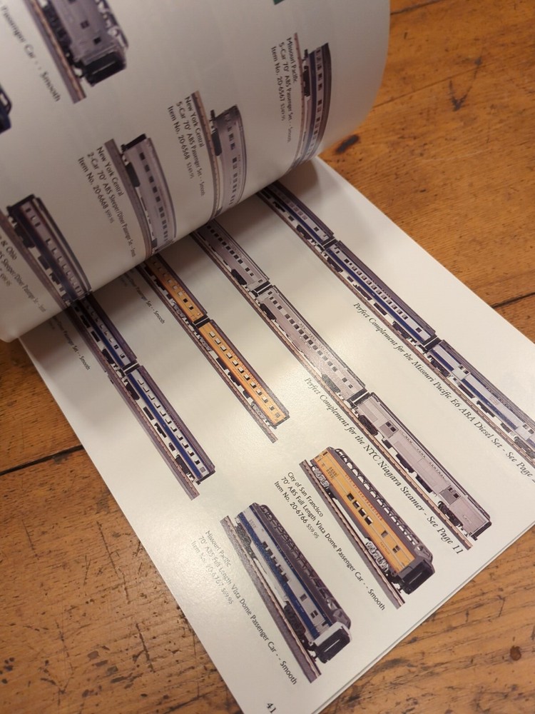 2000 MTH Model Electric Trains Catalog Volume 3 Book