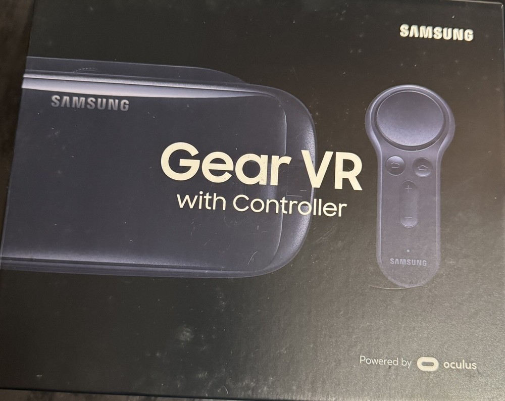 Samsung Gear VR Headset & Controller Galaxy S8 S7 SM-R324 Oculus w/ Box