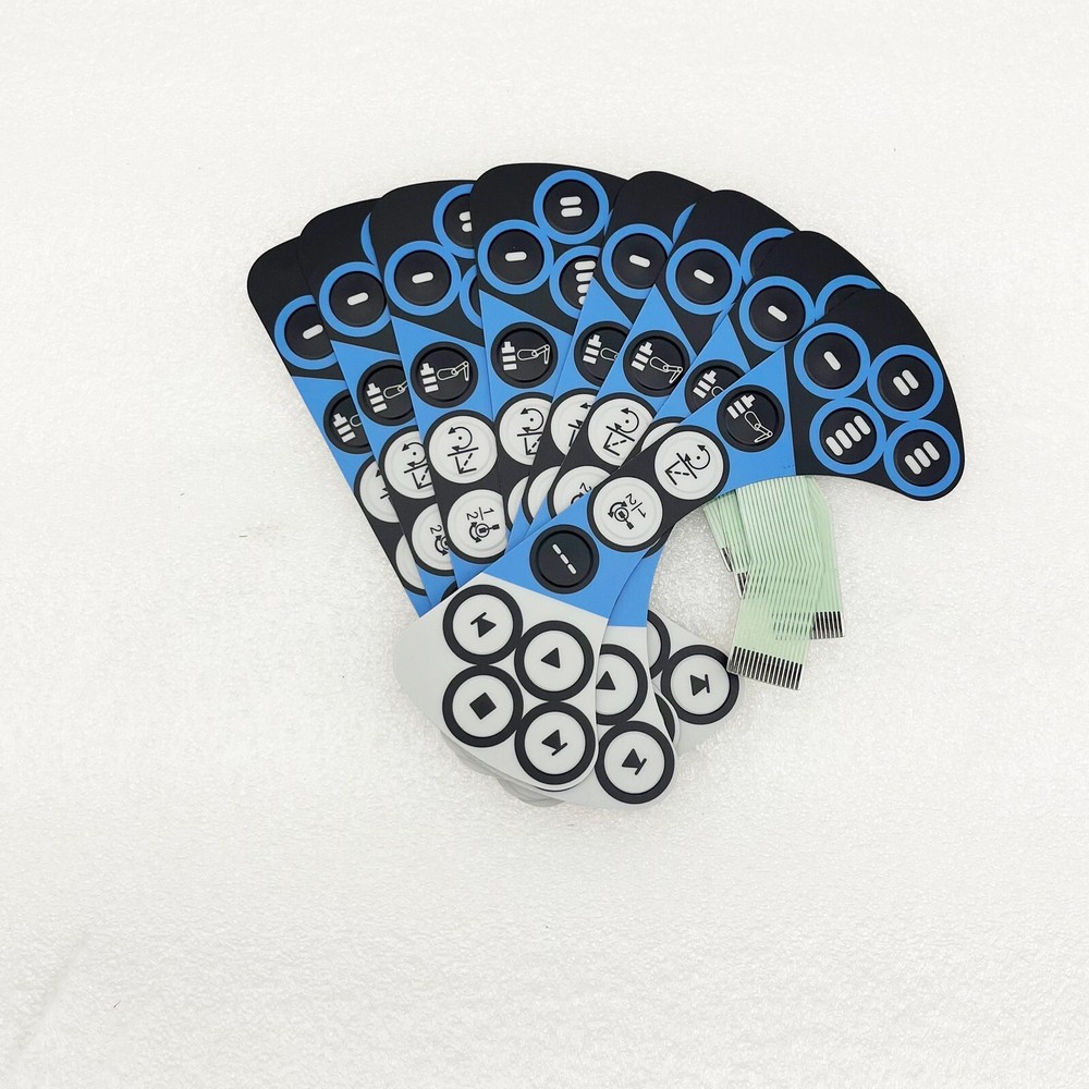 For ABB DSQC679 3HAC028357-001 robot flexpendant keypad membrane+touch panel new