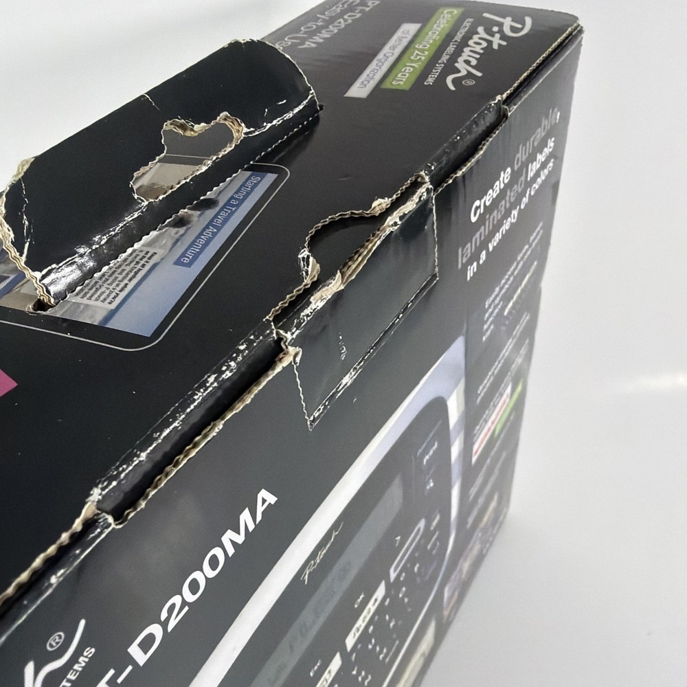 Brother PT-D200MA P-Touch Label Printer Open Box