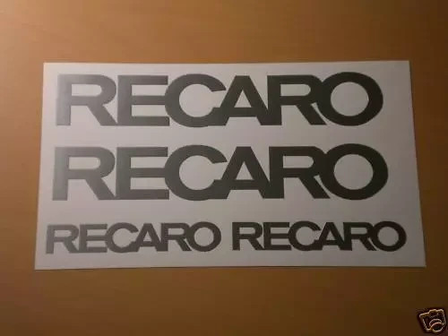 Recaro sticker set sticker bucket seat sport seat pole position racing seats FIA