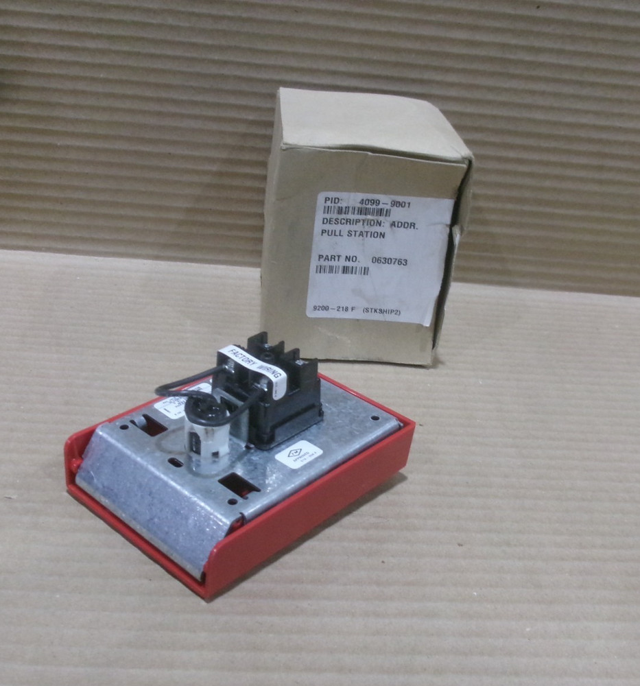 New Simplex 4099-9001 Addressable Pull Station Fire Alarm