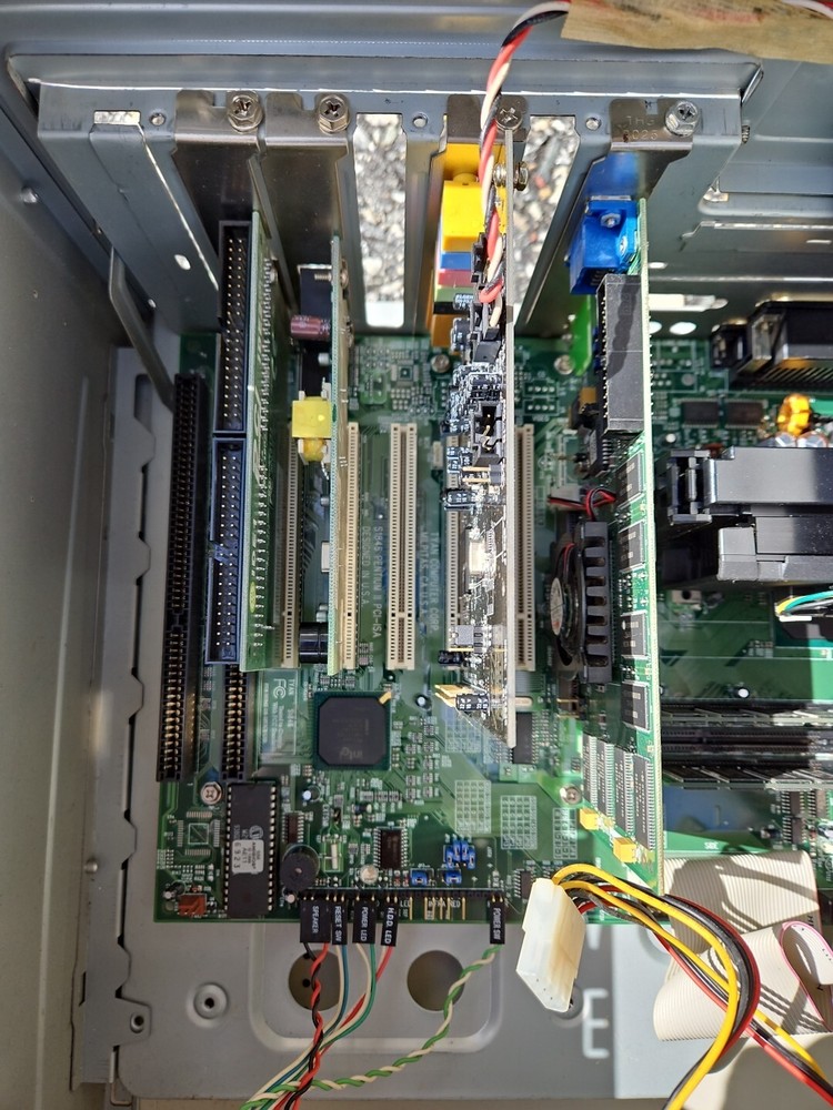 Vintage 1990s PC CPU Computer Translucent Case 89 S7