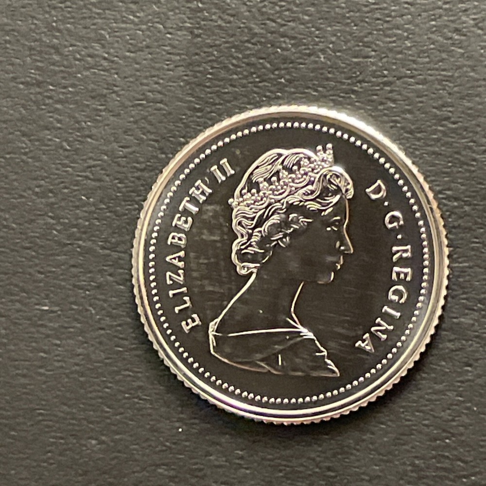 1986 CANADA Dime 10 Cent Proof COIN
