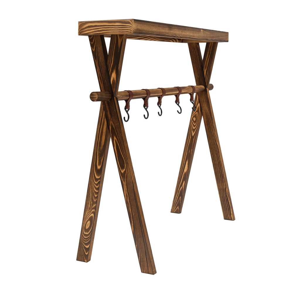 Multi-function Stand Rack Tools Outdoor Storage Camping Hangong Rack & Holder
