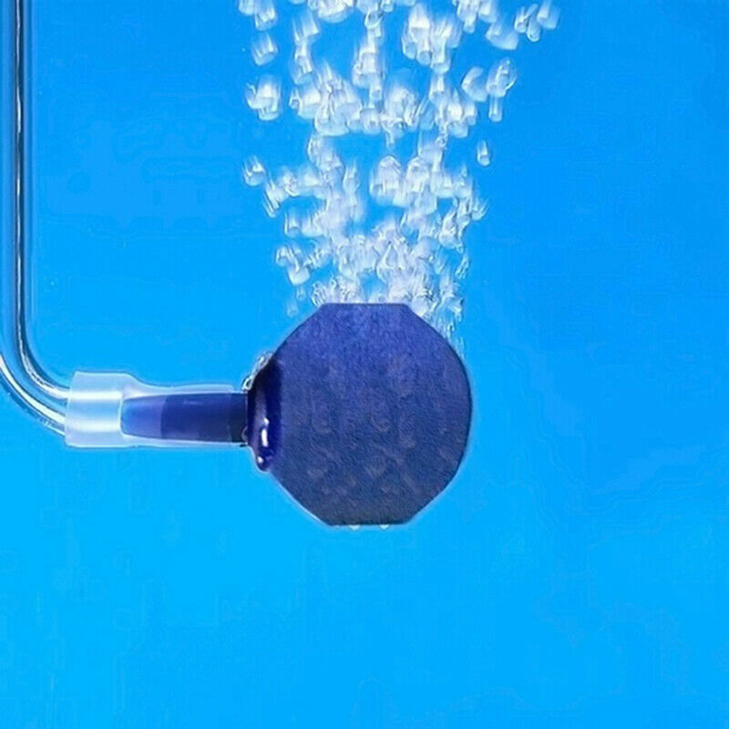 5x 2cm Fish Tank Aerator Mineral Bubble Release Aquarium Air Stone Diffuser Safe