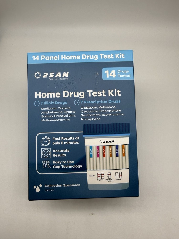2San 14 Panel Home Drug Test Kit