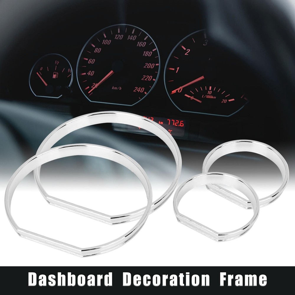 Speedometer Dial Caliber Rings Trim Decoration Frame Kit Car