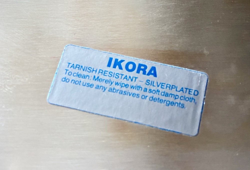 Ikora Germany Silver Plated 8” Tray