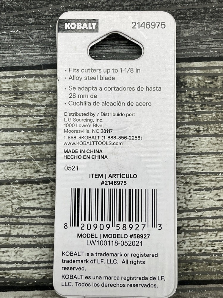 Replacement Cutting Wheels 2 Pc KOBALT 1-1/8in {33}
