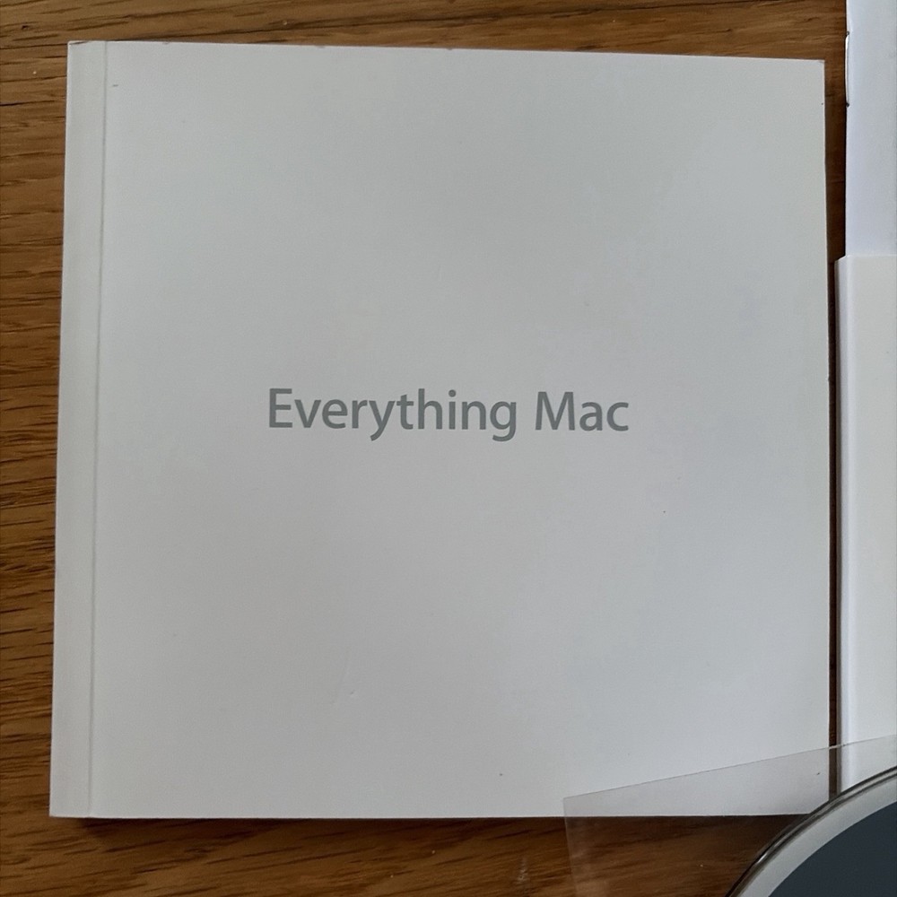 EVERYTHING MAC & EVERY THING ELSE Instructional Manual & IOS Application Install