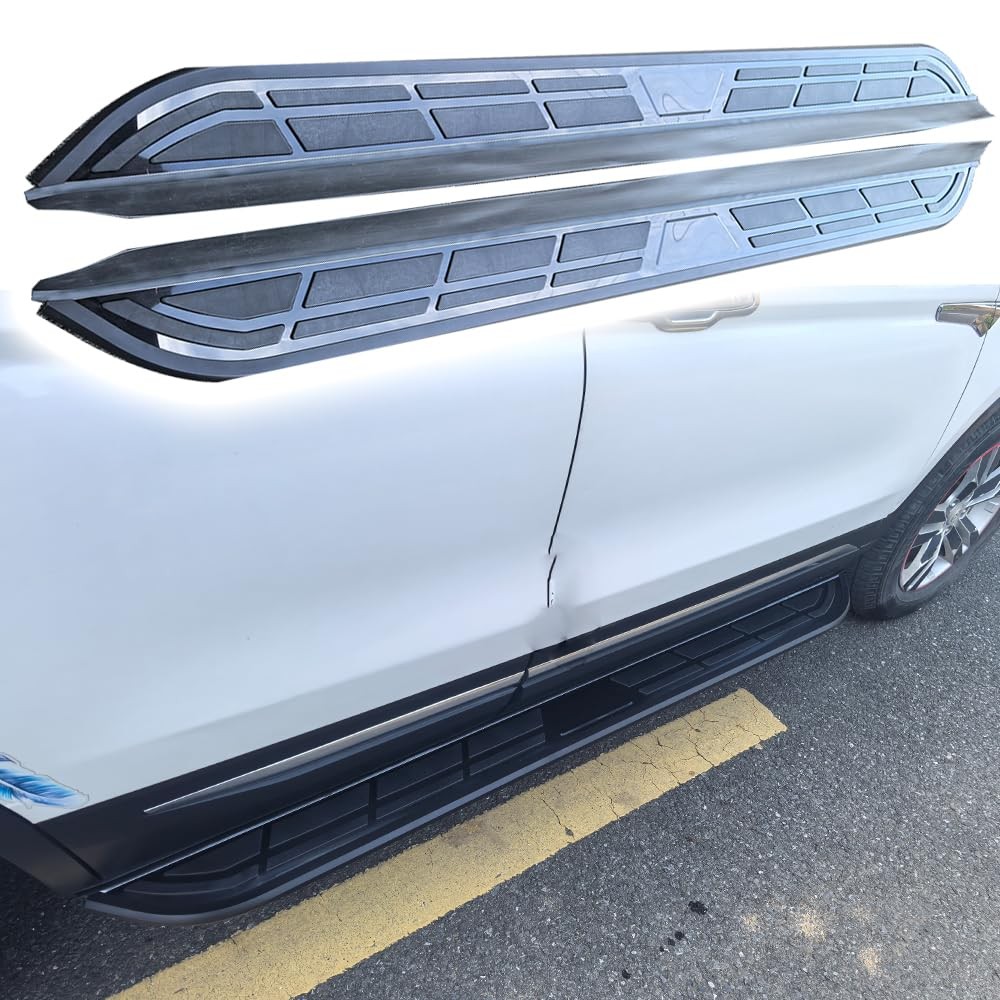 2Pcs Running Boards for Durango 2018-2023 Fixed Side Step with Brackets
