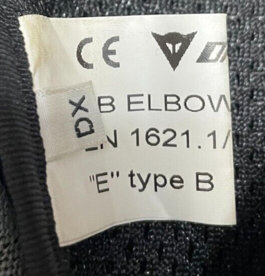 Dainese EN 1621 1/97 Knee Guards