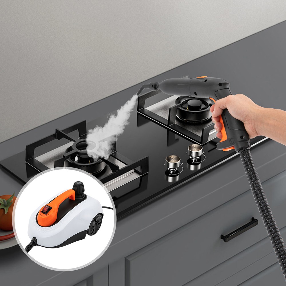 Elec Home Steamer Cleaner High Pressure Multipurpose Rolling Cleaning Machine