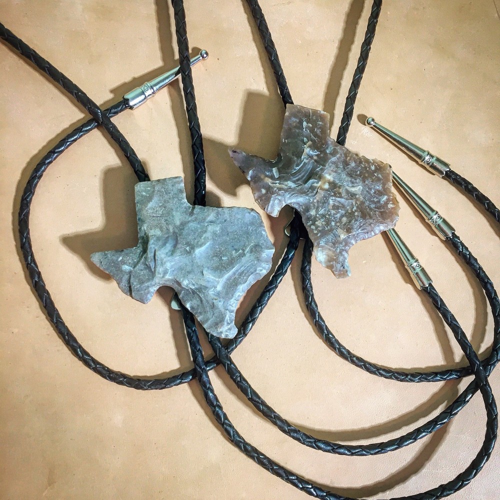Bolo Tie Commission Texas Flint Knapped